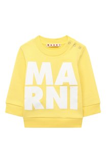 Хлопковый свитшот Marni