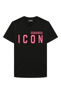 Хлопковая футболка Dsquared2