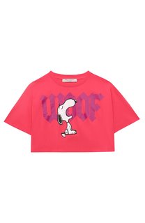 Укороченная футболка Philosophy di Lorenzo Serafini Kids