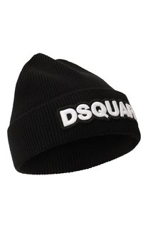 Шапка из хлопка и вискозы Dsquared2