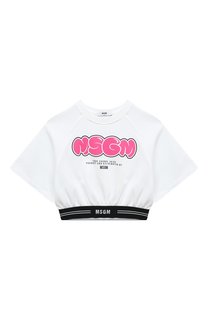 Хлопковый топ MSGM kids