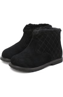 Замшевые ботинки с прострочкой Age of Innocence