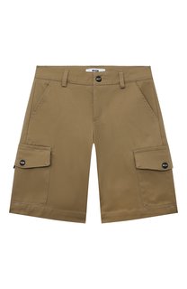 Хлопковые шорты MSGM kids