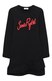 Хлопковое платье Sonia Rykiel Enfant