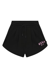Хлопковые шорты MSGM kids