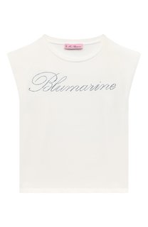 Хлопковая футболка Blumarine