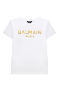 Хлопковая футболка Balmain