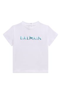 Хлопковая футболка Balmain