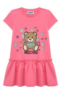 Хлопковое платье Moschino