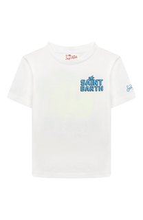 Хлопковая футболка MC2 Saint Barth