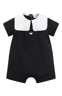 Хлопковый песочник Emporio Armani