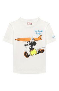 Хлопковая футболка MC2 Saint Barth