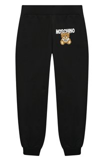 Хлопковые джоггеры Moschino