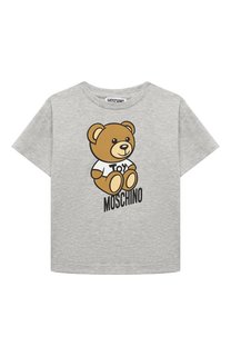 Хлопковая футболка Moschino