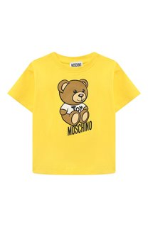 Хлопковая футболка Moschino