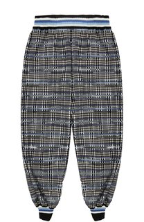 Джоггеры фактурной вязки с эластичными манжетами Missoni