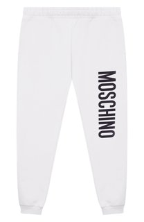 Хлопковые джоггеры Moschino