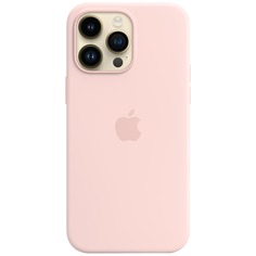 Чехол Apple iPhone 14 Pro Max Slicone Case MagSafe, розовый мел