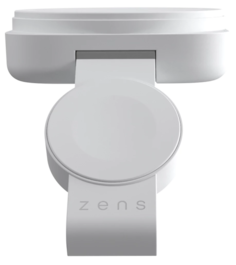 Зарядное устройство беспроводное Zens 2-in-1 MagSafe + Watch travel charger, 20Вт, белый