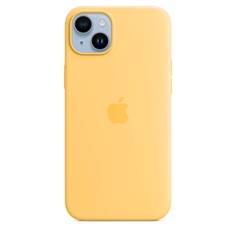 Чехол-накладка Apple MagSafe для iPhone 14 Plus, силикон, желтый