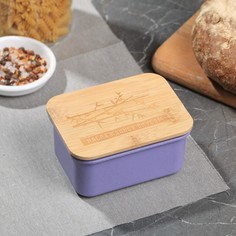 Контейнер с бамбуковой крышкой Food Vibes