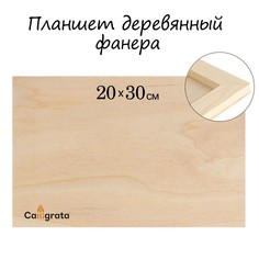 Планшет деревянный 20 х 30 х 2 см, фанера Calligrata