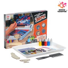 Набор для рисования на воде в технике эбру Школа талантов