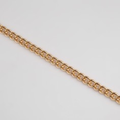 Цепочка для сумки, железная, 4,35 × 5,8 мм, 10 ± 0,5 м, цвет золотой Арт Узор
