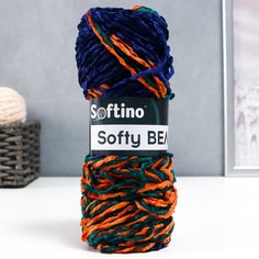 Пряжа фантазийная 100% микрофибра Softino