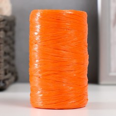 Пряжа для ручного вязания 100% полипропилен 200м/50гр. (40-апельсин) NO Brand