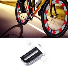 Подсветка для велосипеда, 14 led, 1 led 30 лм, 30 рисунков, 10 х 2 х 15 см, 3 ааа NO Brand