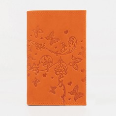 Обложка для паспорта, цвет оранжевый NO Brand