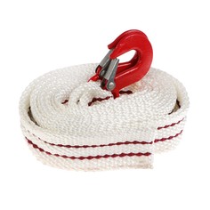 Трос-лента буксировочный, 12 т, 4,5 м, 2 крюка NO Brand