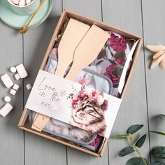 Набор подарочный варежка прихватка Доляна