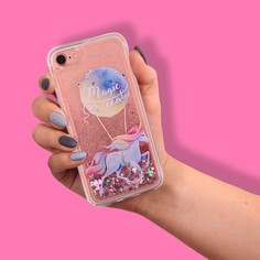 Чехол для телефона iphone 7 с блестками внутри magic is real, 6.5 × 14 см Like me