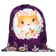 Мешок для обуви 420 х 340 мм, calligrata мсо-5с, (мягкий полиэстер, плотность 210d),