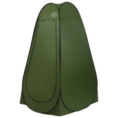 Палатка туристическая, самораскрывающаяся, для душа, р. 120 х 120 х 195 см, цвет зеленый Maclay