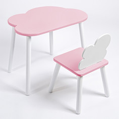 Детские столы и стулья Rolti Baby Комплект детский стол Облачко и стул Облачко