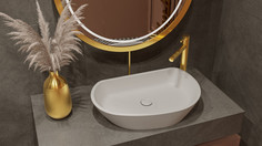 Раковина 60х37 см Whitecross Ametrine 0718.060037.200