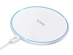 Беспроводное зарядное устройство Hoco CW6 Pro Easy 15W White