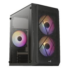 Корпус Aerocool CS-107-A-BK-v2 черный
