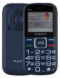 Мобильный телефон Maxvi B5ds Blue