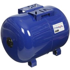Гидроаккумулятор для насоса сталь, 1 , 50 л, 10 бар, горизонтальный, синий, Прима, GA50H
