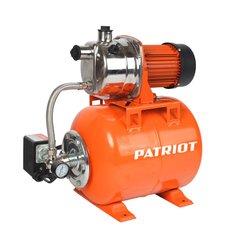 Насосная станция Patriot, 1 м, 850 Вт, глубина погружения 7 м, максимальный напор 36 м, 3.2 м³/ч, PW850-24 INOX Патриот