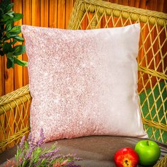 Чехол на подушку Розовые мечты, велюр, 100% полиэстер, 43х43 см, с рисунком, T2023-020