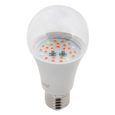 Лампа светодиодная для растений, E27, 10 Вт, 130-270 В, Б0050600, Эра, FITO-10W-RB-E27 ERA