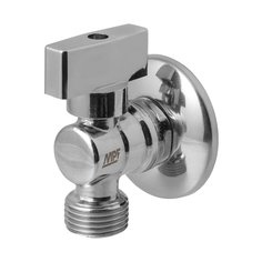 Кран для стиральной машины, 1/2"х1/2", угловой, индивидуальная упаковка, MasterProf, ИС.080436