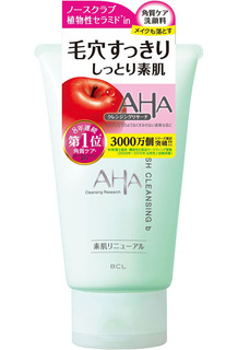 Пенка для лица очищающая с фруктовыми кислотами AHA Sensitive Cleansing Research, 120 г