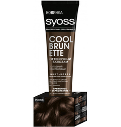 Оттеночный бальзам для волос Syoss Цвет+Блеск Холодный каштановый