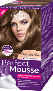 Краска-мусс для волос Schwarzkopf Perfect Mousse 700 Темно-русый